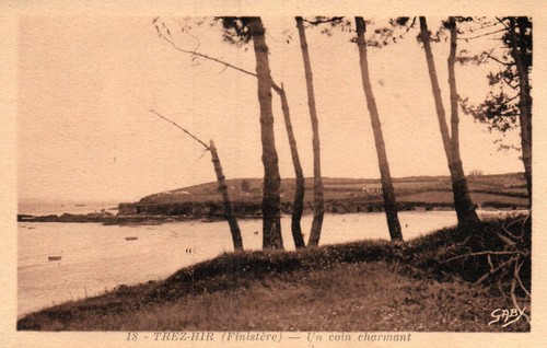 Cpa trez hir - trez-hir, (finistère)