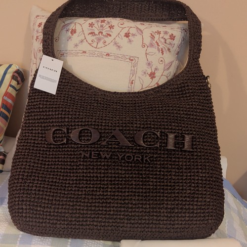 Coach maple straw brooklyn - maple,
