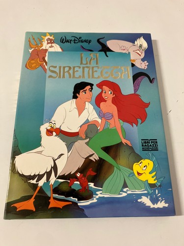 Sirenetta walt disney libri - la,
