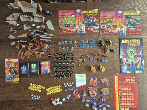 Mars attacks gioco miniature - attacks,