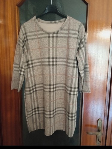 Vestito invernale beige - , con