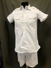 UNIFORME  BIANCA POLIZIA PUBBLICA SICUREZZA DA MARE DA COLLEZIONE.