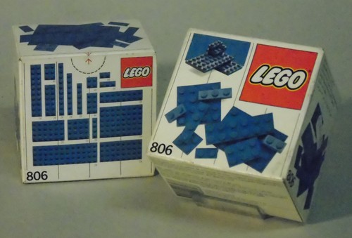 Lego 806 basic blu