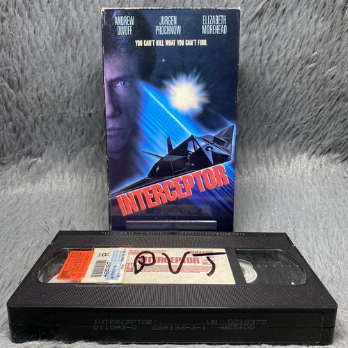Interceptor vhs tape - vhs,