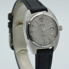 OMEGA GENEVE MEGAQUARTZ DONNA VINTAGE RARO 24MM ACCIAIO VINTAGE MOLTO BELLO