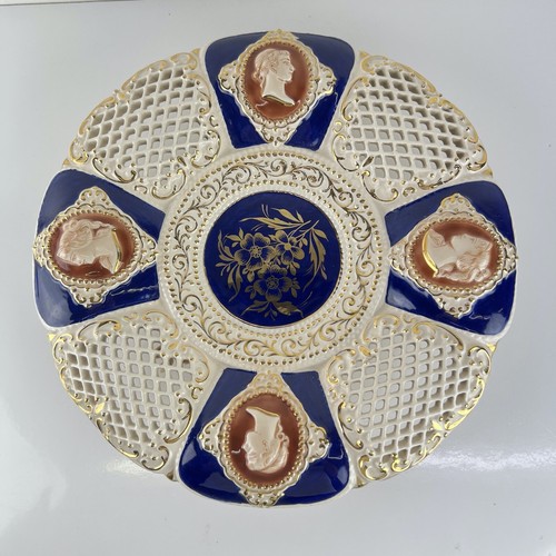 Antico piatto ceramica deco - piatto,