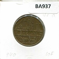 Moneta 10 FRANCHI 1979 FRANCIA