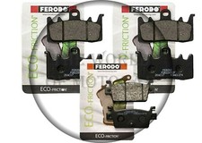 PASTIGLIE KYMCO AK/550 2017 2018 2019 KIT FRENO FERODO ANTERIORI POSTERIORI AK