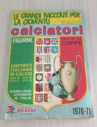 Album figurine calciatori - album,