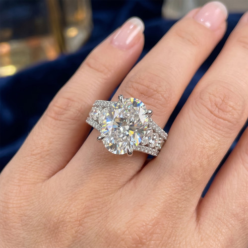Anello donna scintillante