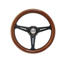 Volante FUTA Universale in Vero Legno 350mm Calice 45mm - Simoni Racing