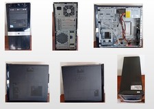 Pc Fisso case Hp  ,  con Masterizzatore LG , Floppy Disk e Porte Usb