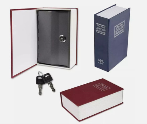 Libro nascondi piccoli oggetti - libro,