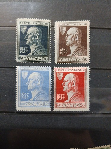 1927 regno francobolli volta - 1927,