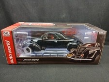 1937 Lincoln Zephyr scala 1/18 AW325 Auto World con scatola edizione limitata 