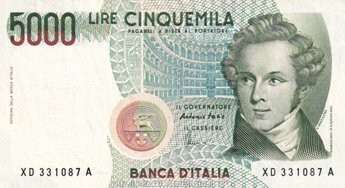 Repubblica 5000 lire - -,