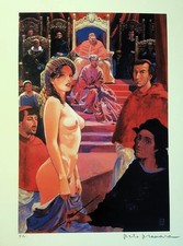 Stampa artistica Milo Manara -