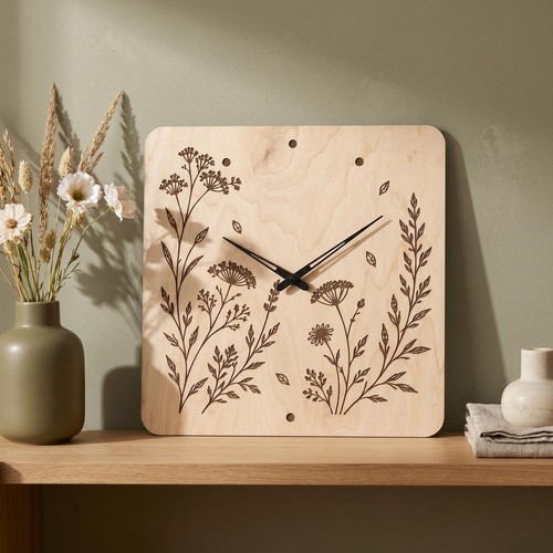 Orologio parete boho - orologio,