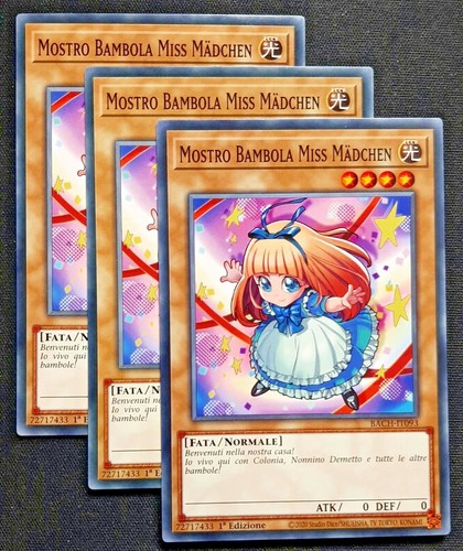 Set carte mostro - mostro, bambola
