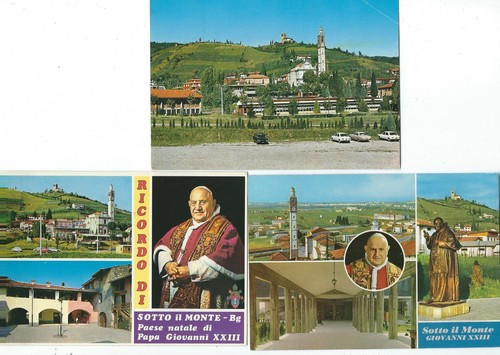 Cartoline sotto monte papa - cartoline,
