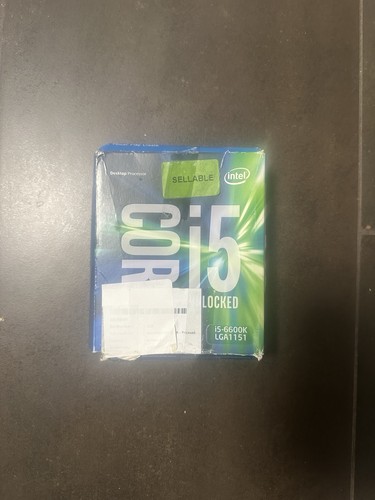 Intel core 6600k - intel, i5-6600k