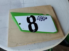 Fiancatina portanumero SX verde Malaguti Grizzly RCX cross 50 cc