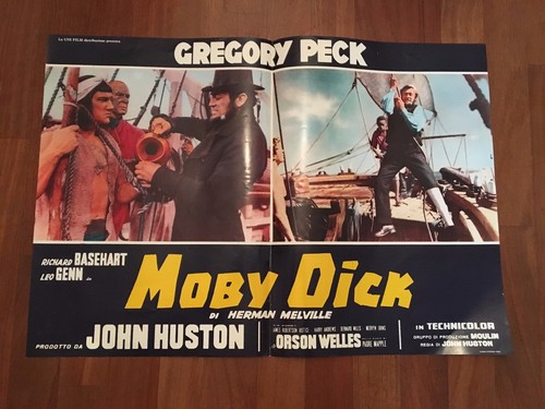 Fotobusta moby dick - fotobusta,moby, balena
