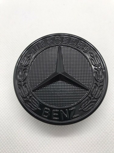 Logo capot mercedes benz noir - capot,