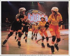 Press photo roller derby - photo,