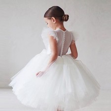 Abito da sposa bianco fiori