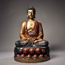 Bronze Painted High Relief