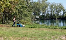 Trinciasarmenti BERTOLINI BTS50 motorizzata EMAK K800H 182cc larghezza lavoro 50