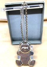 PORTACHIAVI O CIONDOLO PER BORSA, ORSETTO IN ARGENTO 925 FURLA