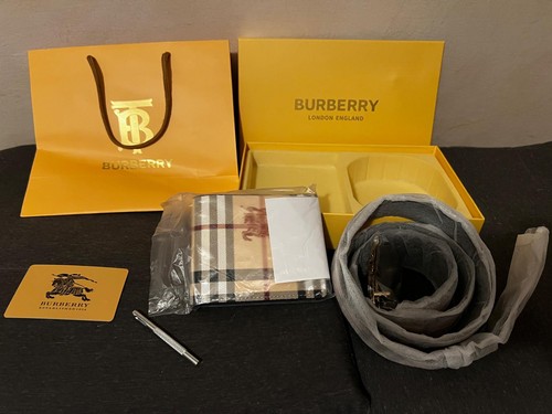 Cinta burberry portafoglio - e,