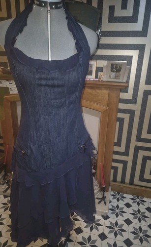 Abito corsetto vintage versace - vintage,