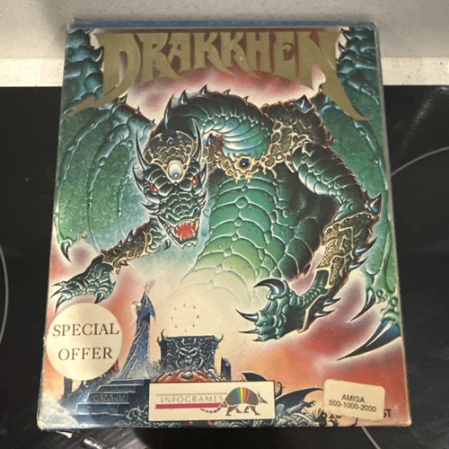 Drakkhen gioco per commodore - per,