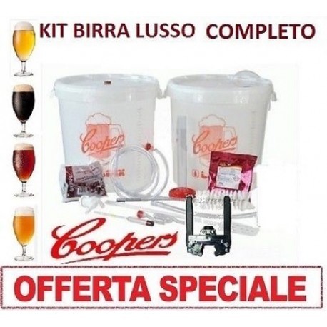Kit fermentazione birra - kit, lusso