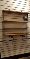 Scaffale Steampunk Industrial