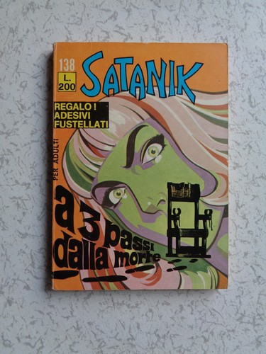 Satanik 138 con adesivi - satanik,