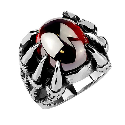 Anello uomo gotico artiglio