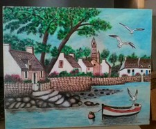 Quadro in legno Paesaggio