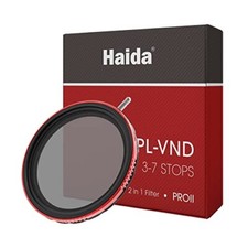 Haida CPL + VND 2 in 1 Filtro 67 mm - Filtro polarizzatore variabile ND (P5z)