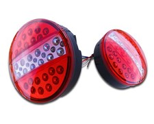 2x 24V Rotondo Posteriore Luci