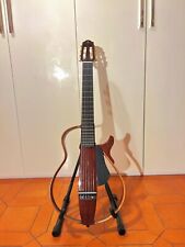 Yamaha Chitarra classica elettrificata SLG200NW con silent borsa e auricolari