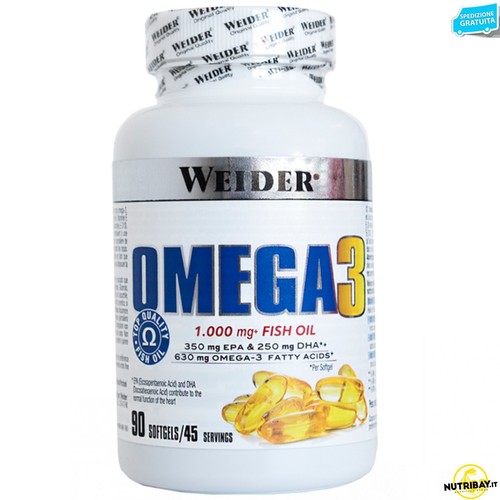 Weider omega 90 softgels - 3,