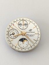 Valjoux 7751 - Automatic Chronograph Moon-phase movement With Dial - Working    