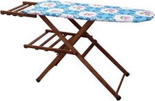 ASSE DA STIRO LEGNO SCURO