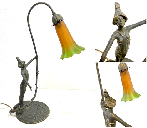 Lampada abatjour ottone - lampada,