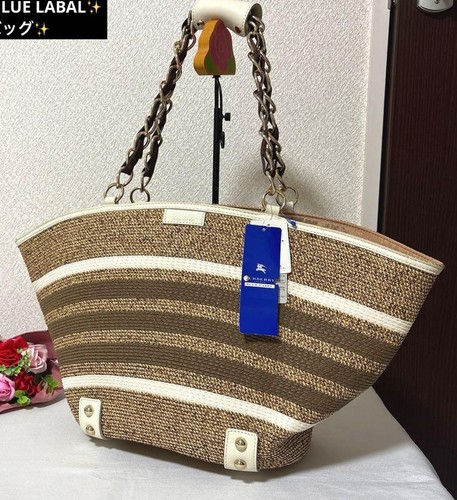Borsa burberry blu etichetta - burberry,