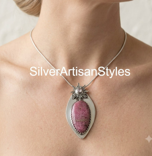 Collana con catena - , boho